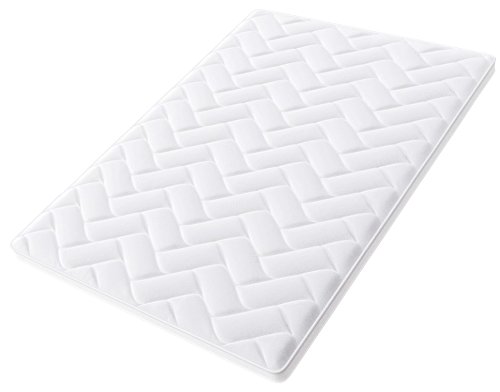 Hilding Sweden Pure 40 Matratzentopper, Schaumstoff, Weiß, 200 x 140 cm