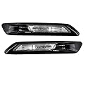 YannnnV12 Auto Rückspiegel Blinker Für BMW 5 Series F10 F11 F18 2011 2012 2013 63137154168 63137154170,1 Paar Auto-Rückspiegel, Blinker, Seitenspiegelleuchte Spiegelblinker