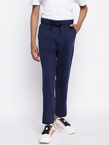 Image of Li'l Tomatoes Boys 100% Cotton Track Pant | Summer Casual Joggers with Elastic Waist & Drawstring | Soft & Breathable | 3-16 Years