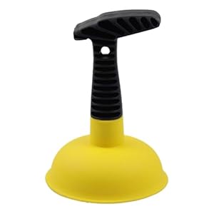 Kasfdbmo XInshw Ergonomic Toilet Plunger