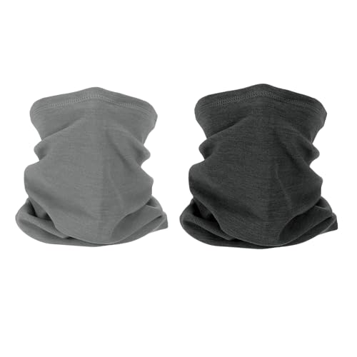 PATIKIL Winter Neck Warmer, Windproof Neck Gaiter Cold Weather Scarf Face Covering, Ski Gaiter for Men Women
