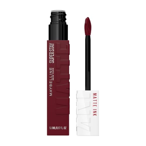 Maybelline New York Super Stay Matte Ink Liquid Lipstick, 230 Tra...