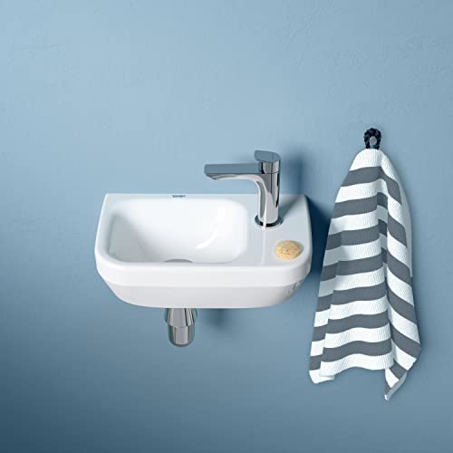 Duravit No.1 Pillar tap (spout Height 89 mm), Basin Mixer, Basin tap, Basin Mixer tap, Chrome, 13 - Image 2