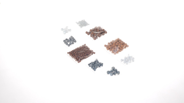 Vicloon 9 Packs Mineral Balls Negative Ion, Replacement Bio-Active Stone, pH Balance Tourmaline Balls Showerhead Filter Refill Kit,Remove Chlorine, Fluoride, Impurities and Hard Water