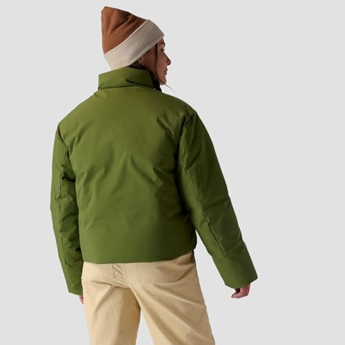 Stoic, Cropped Boxy Snap Front Puffer - Women's2