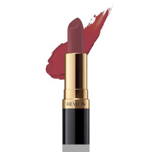 REVLON Super Lustrous Creme Lipstick, 80% Conditioning Ingredients, intance color, Waterproof, Long-Lasting, 100% Vegan Lipstick, Rum Raisin (535), 4.25 gm