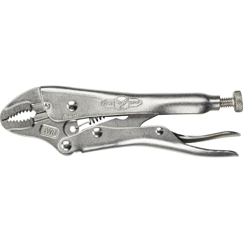 Irwin Vise Grip 10WR Gripzange 250 mm, gebogene Backen, Spannweite 48 mm, Drahtschneider, T0502EL4