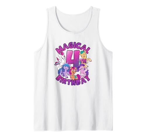 Débardeur My Little Pony 4 ans pour fille en coton rose