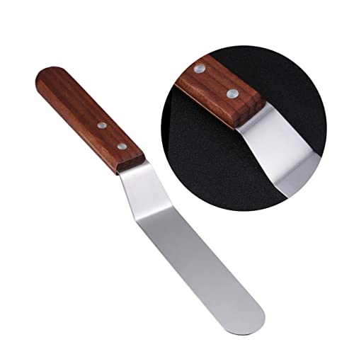 VICASKY Spatola per Spreading e Cake Smoothing Acciaio Inossidabile con per Decorare Torte e Dolci