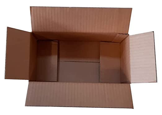 Scatole di cartone Kraft per spedizioni piccoli imballaggi ultra robusto 1 onda alta resistenza cm. 28,5 x 14,5 x 11,5 h (120)