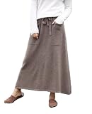 Taglie comode disponibili: adatta a chi indossa solitamente la taglia L o la taglia XL slim, girovita 36-44 cm, lunghezza gonna: 90 cm. Puoi scegliere tra: caffè-taglie comode, nero-taglie comode o kaki chiaro-taglie comode. Fai riferimento ai dettagli della taglia e scegli la taglia giusta.