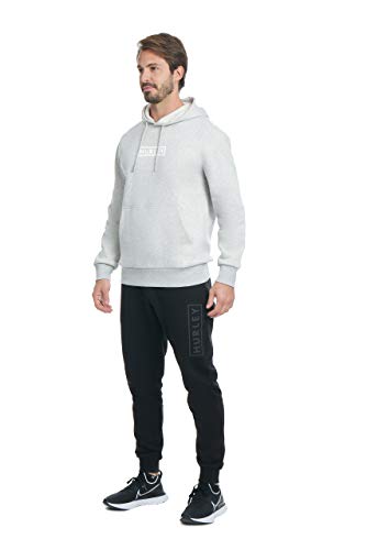 Hurley Men's Boxed Logo Fleece Pullover Hoodie4