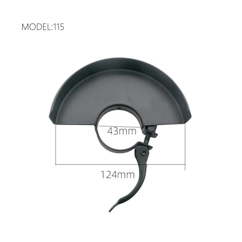 Protector para amoladora angular que evita chispas en discos de 150mm 6