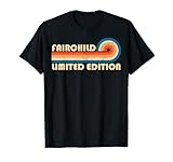 FAIRCHILD Surname Retro Vintage 80s 90s Birthday Reunion Camiseta
