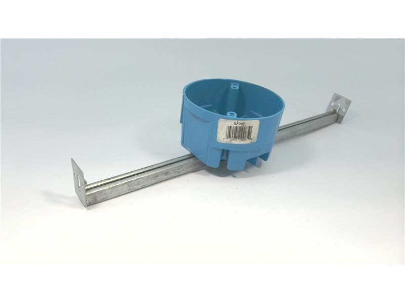 Carlon B620K 4" Round Ceiling/Fixture Box with Bar Hanger, Non-Metallic