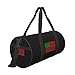 African American Flag Convertible Garment Bag with Shoulder Strap, Carry on Garment Duffel Bag for Men Women - Rolling Foldable for Travel Luggage Bags (Black)