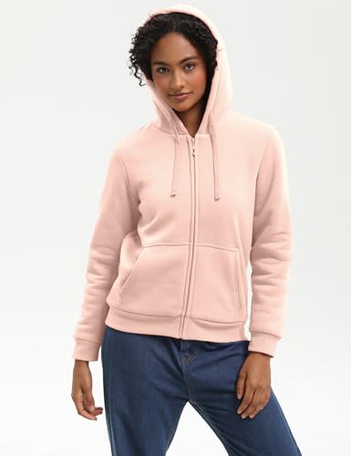 Women's Fleece Lined Zip Up Hoodie Jacket Cozy Warm Sweatshirt Coat(No Pilling,No Fade for Long-Lasting Wear)4