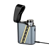 OLIGHT Baton4 Premium Edition EDC Flashlight 1300 Lumens with Type-C Charging Case, Powered by Rechargeable Battery, Small LED Light IPX8 Waterproof for Camping (Fighter Pilot)