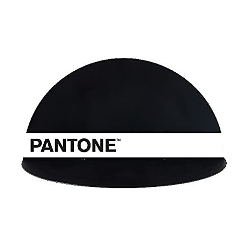 Estante en metal de pared moderno negro y blanco de 30x15x15 cm