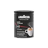 Lavazza Café Molido Caffè Espresso, 100% Arábica, Lata de 250 g