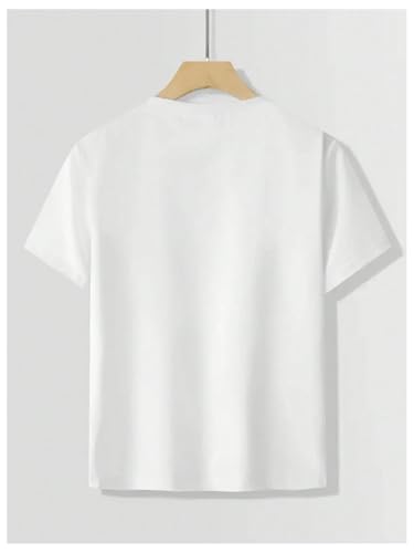 Girl's Cherry Leopard Graphic Tees Crew Neck Short Sleeve Casual Summer Tops2