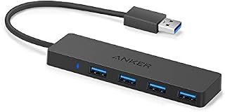 Anker 4-Port USB 3.0 Ultra Slim Data Hub for Macbook, Mac Pro/mini, iMac