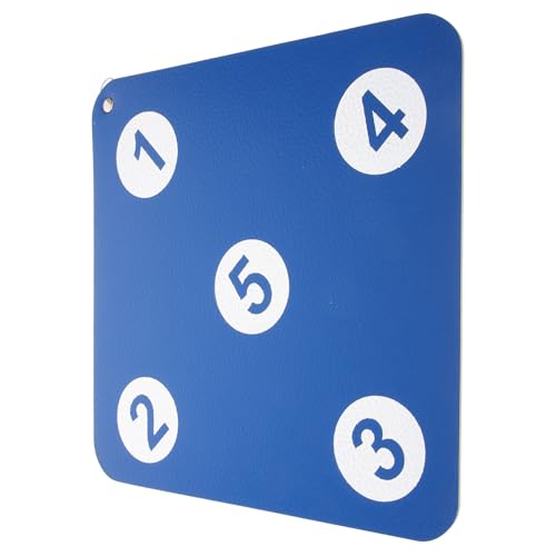 BCOATH Wall-Mounted Archery Target for Fencing Training - Precision Practice Tool for Skill Improvement - Small Portable Rubber Fence