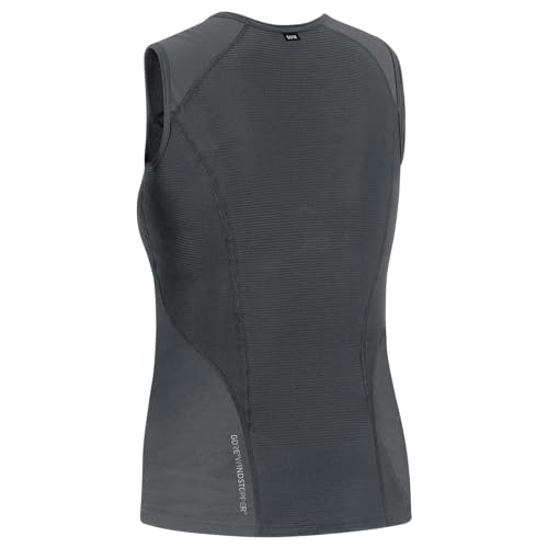 GOREWEAR M Damen GORE® WINDSTOPPER® Base Layer Shirt Ärmellos, Black, 44