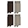 MASH Kit 4 Pares de Meias Mista Canelada Meia Social Masculina Adulto, 2 Caqui - 2 Marrom, 39-43