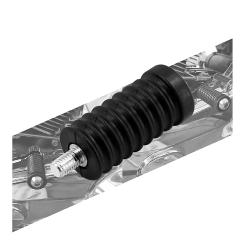 Repose pieds antidérapants Embout Levier Softail Fat Boy FLSTF - 2