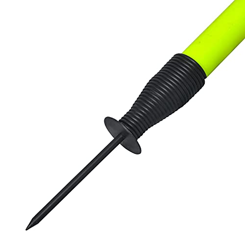 Image of SAS SPORTS PRO Plastic Cricket Target Stump | Mini Spring Target Cricket Stump for Bowling Practices | Cricket Practice Wicket | Spring Stumps for Cricket (Fluro Green)