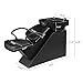 Ainfox Shampoo Barber Backwash Chair, ABS Plastic Shampoo Bowl Sink Chair for Spa Beauty Salon (Black)