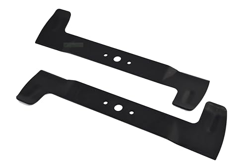 2 lames de tondeuse 42 cm perfektGarten coupe nette pour Stiga E-Ride - 2