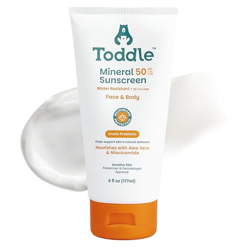 Coppertone WaterBabies Baby Sunscreen Lotion SPF 50, Water Resistant Sunscreen for Babies, 8 Fl Oz Bottle