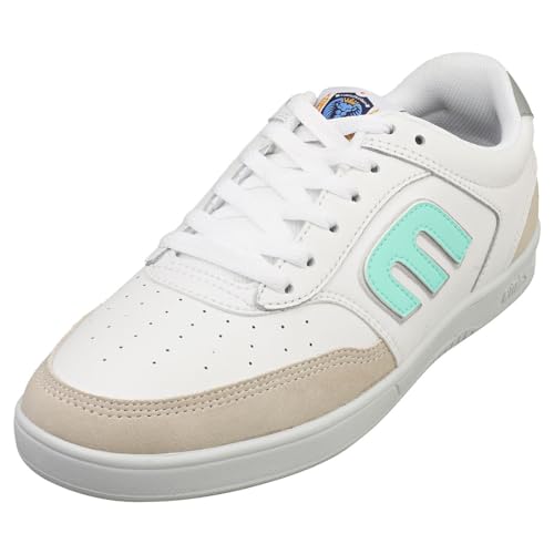 Chaussures Etnies Aurelien Michelin blanc menthe contre l'usure du skate