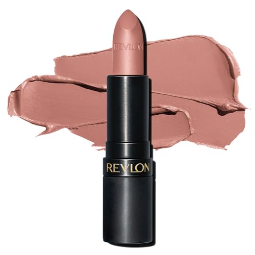Image of REVLON Super Lustrous Luscious Matte Lipstick, 80% Conditioning Ingredients, intance color, Waterproof, Long-Lasting, 100% Vegan Lipstick, Pick Me Up (003), 4.25 gm