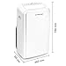 TROTEC PAC 3000 X mobile Klimaanlage 3-in-1 Kühlung, Ventilation, Entfeuchtung Monoblock-Klimagerät 2,9 kW 10.000 BTU/h 1 l/h Entfeuchtungsleistung für Raumgrößen bis 40 m²/100 m³ 3 Ventilationsstufen