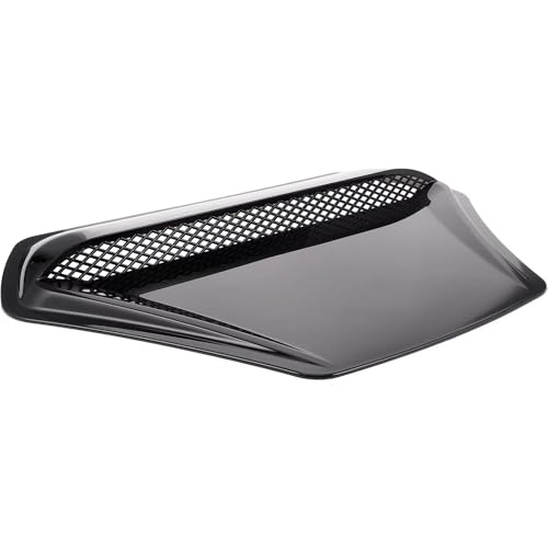 entrada de aire para capó Cubierta Universal Tablero Motor Ventilación Capó Coche Rejilla Capó Rejillas Simulada Entrada Aire Scoop Decoración Carrocería Automóvil