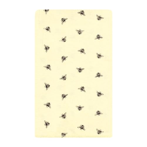 Image of Hudson Baby Unisex Baby Flannel Burp Cloth 10pk, Honey Bee, One Size