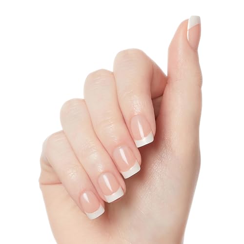 Kiss Everlasting Real Short Length French Nails, Pearl White Tip - 3
