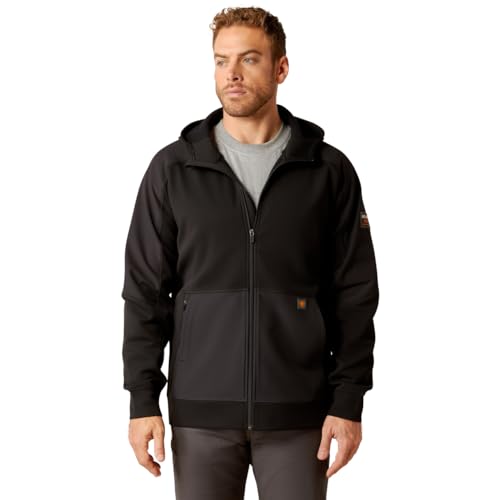 Ariat Men's Rebar Worktek Reinforced Full Zip Hoodie