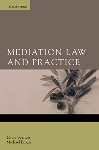 9780521676946 Mediation Law and Practice