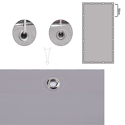 Voile d'ombrage rectangulaire de haute qualité avec oeillets robustes