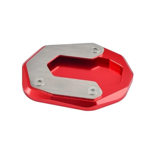 Plaques de repose-pieds et béquille Scrambler alu CNC