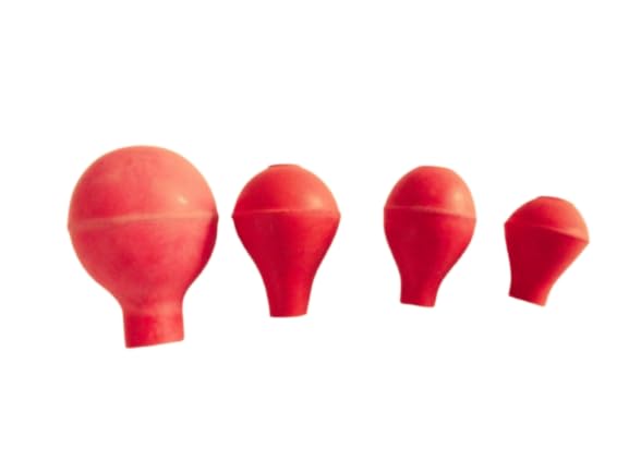 SE Rubber Bulb Set Pack of 4 Small, Medium, Large & Extra Large/used for Pipettes/Laboratory used/Non‑Toxic Rapid Inflation Suction Ball/Strong Elasticity/Lab Equipment & Scientific Product-image-44