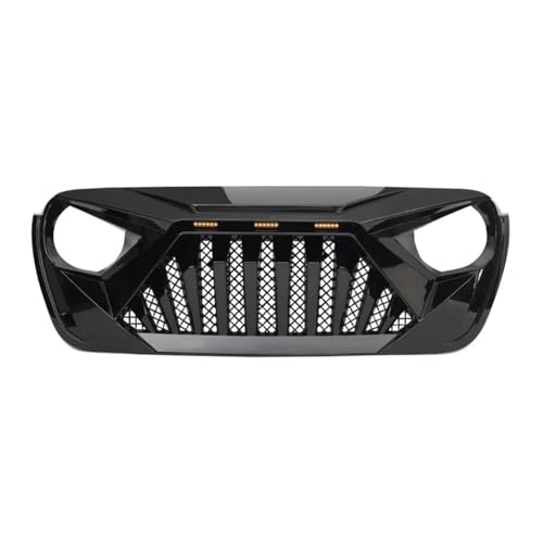 Garniture Calandre Pare-chocs Avant Voiture Jeep Wrangler JL Gladiator 18-23