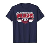 Arizona Wildcats Football Turf Navy Officially Licensed T-Shirt