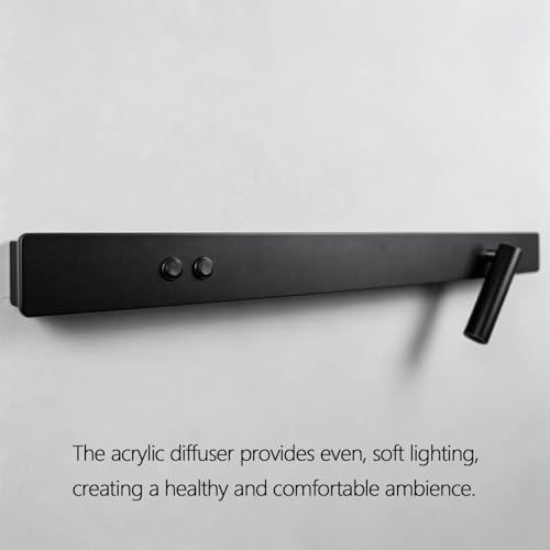 Aplique de pared LED moderno regulable de 40cm con control remoto 3