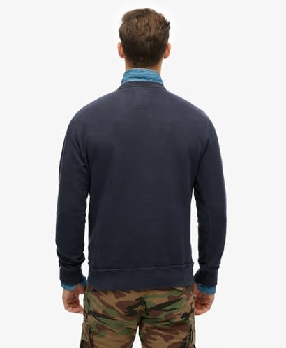 Superdry Men's Athletic Essential Sweatshirt, Bradley Navy4