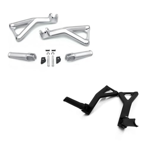 Support repose-pieds moto Panigale V4 anti-vibration pédales passager